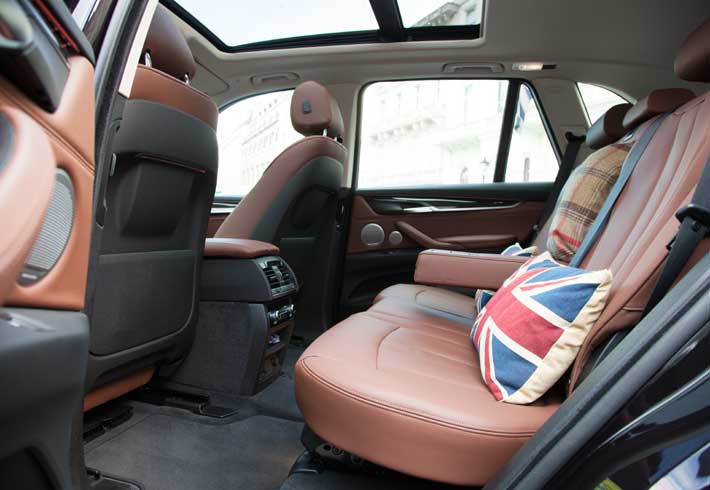 BMW X5 interior