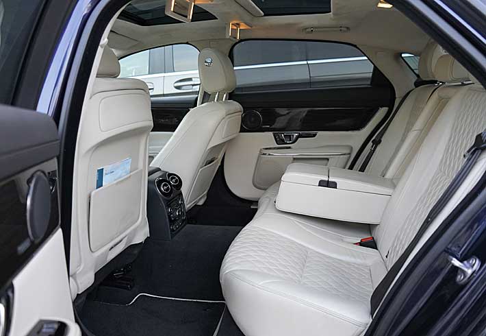 Jaguar XJ interior